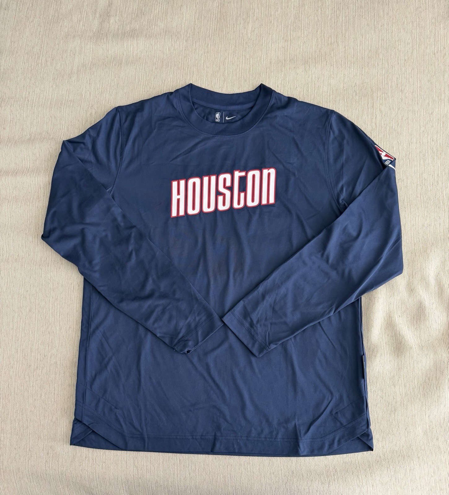 Nike Houston Rockets City Edition Warm Up Shooting Shirt Men Size 2Xl Dn8496-419