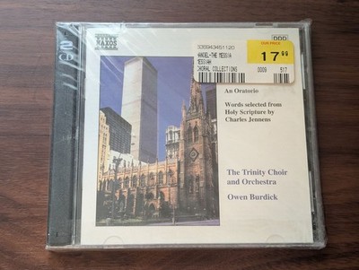 Handel Messiah CD 1999 2-CD Set Classical Naxos Trinity Choir