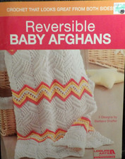Reversible Baby Afghans Crochet Leaflet from Leisure Arts