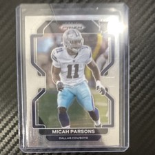Panini 2021 Prizm Micah Parsons #382 Rookie Dallas Cowboys NFL Football Card