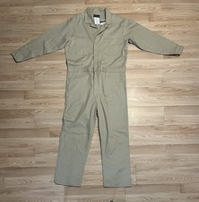 Big Bill Flame Resistant Coveralls Workwear Long Sleeve Khaki Sz 48 TAL NWT