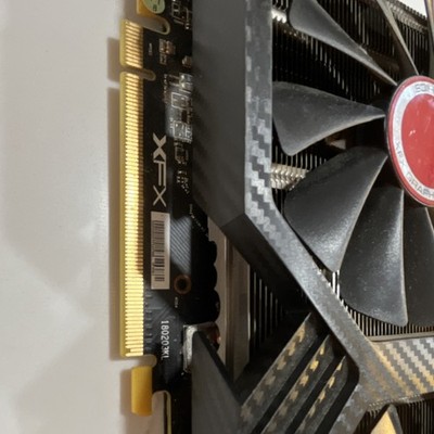 XFX AMD Radeon RX 580 4GB GDDR5 Dual Fan HDMI DVI PCI Express