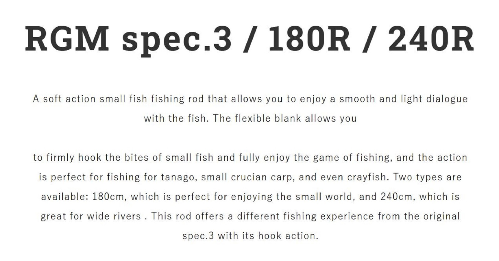 Jackall RGM Rod Pole Telescopic Spec 3 180 Yellow (1762)