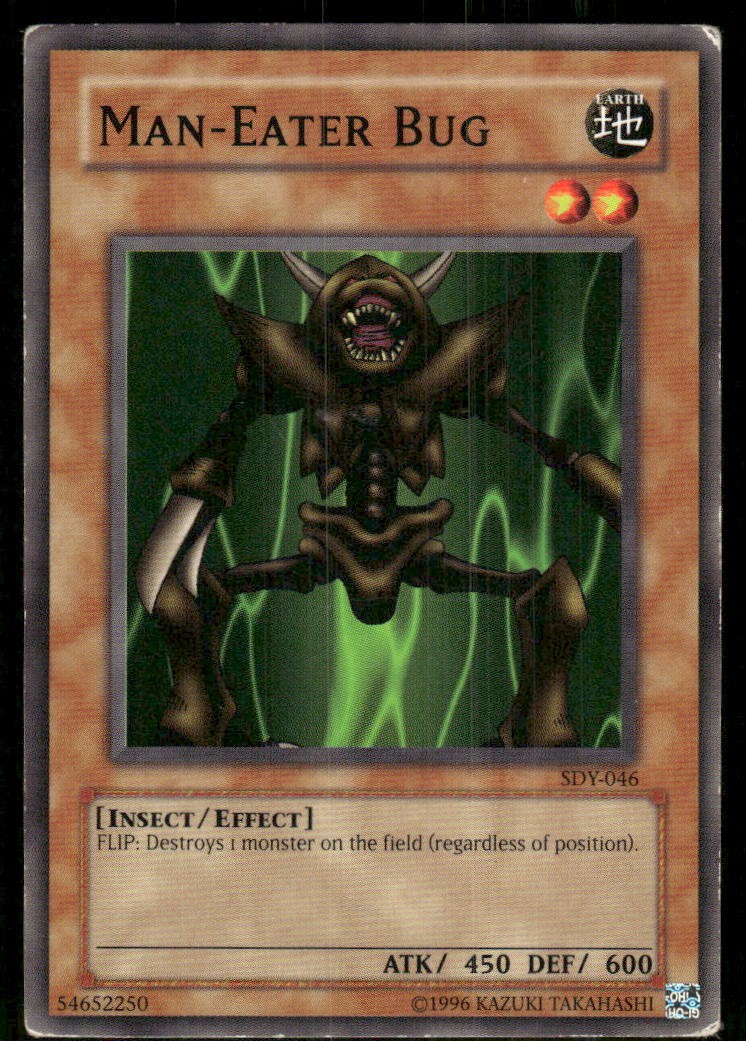 Man-Eater Bug SDY-046 Common Starter Deck: Yugi Yu-Gi-Oh Unlimited MP