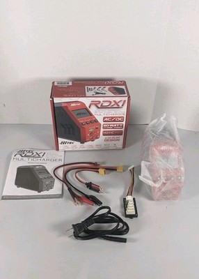 Hi-Tec RDX1 AC/DC Lipo RC Battery Charger/Discharger Complete Open Box