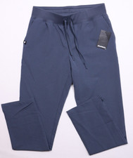 New Jaanuu Xenos XS Tall Essential Knit-Waist Scrub Pant Blue Drawstring Waist