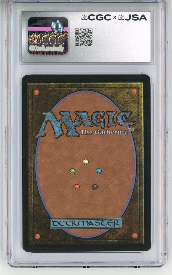 CGC GEM MINT 10 Auto 10 Tom Kenny Counterspell SDL Spongebob R 1933 Foil - Image 2 of 2