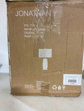JONATHAN Y JYL5045B 28.5" Ceramic LED Table Lamp, Gray, Bulb Included