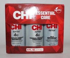 CHI INFRA Trio Set/Silk Infusion  Shampoo  Treatment Each 6oz/Essential Care