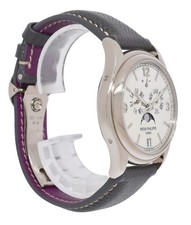 Patek Philippe Annual Calendar 5146 White Gold Ivory 39mm Watch +Paper '17 5146G 6