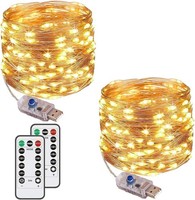 Lichterkette 120 Leds 12M Usb-Stecker Wasserdicht Kupfer Mit Fernbedienung