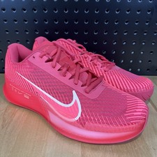 Nike Court Air Zoom Vapor 11 HC Tennis Shoes Aster Pink DR6965-600 Size 9.5 NEW
