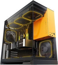 M5 Tempered Glass Mid Tower, E-ATX/ATX Gaming Case, 1.2Mm Steel, Type C, Toolles