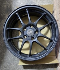 Enkei PF01 17x7 Et48 5x114.3 Lightweight Alloy Wheel In Matte Black 75mm CB