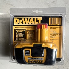 DEWALT 18V XRP Lithium-Ion (Li-Ion) Power Tool Battery Pack Yellow