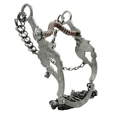 5 1/4" Charro Mexican Horse Bit Freno De Acero