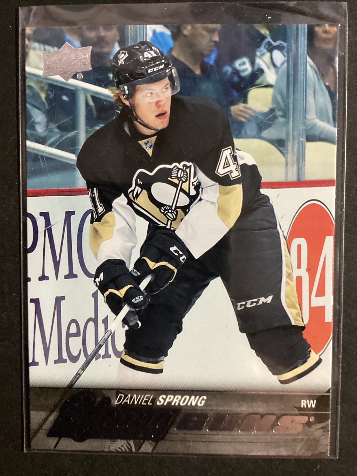 2015-16 Upper Deck - Young Guns Daniel Sprong #226 Rookie (RC) Penguins
