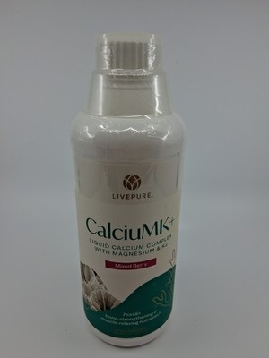 LivePURE CalciuMK+ Mixed Berry 32 fl oz EXP: Jun 2027