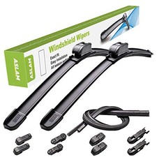 ASLAM 26 and 19 Inch Front Windshield Wiper Blades 2 Pack