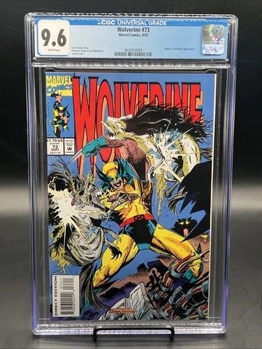 Wolverine #73 (Marvel Comics September 1993) CGC Graded 9.6 White Pages