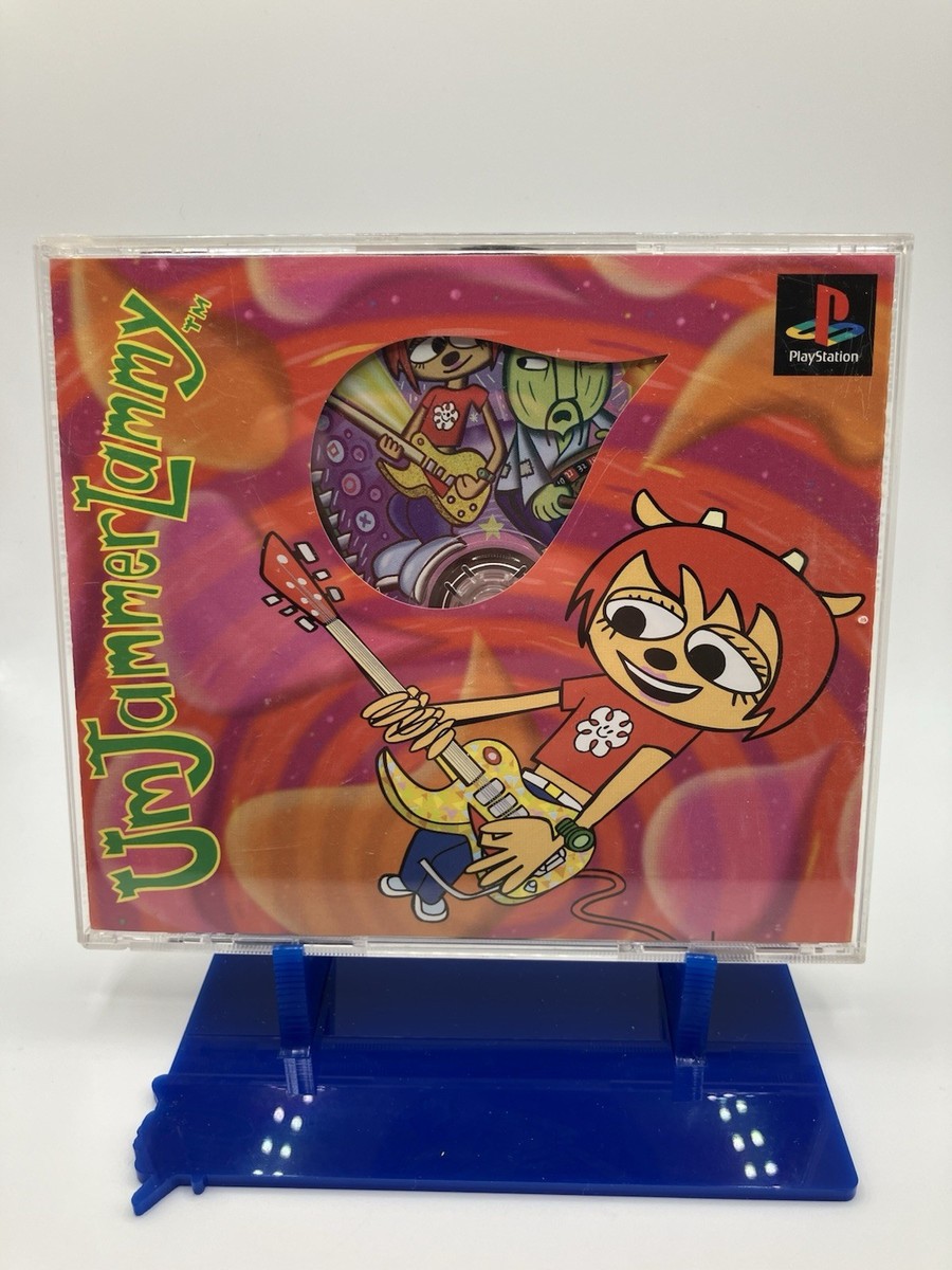 Lot 2 Parappa the Rapper Unjamarami set PS1 SONY Japan Tested for