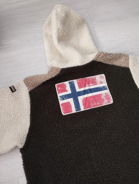 Men Napapijri Fleece Khaki Fleece 38 / M / 46
