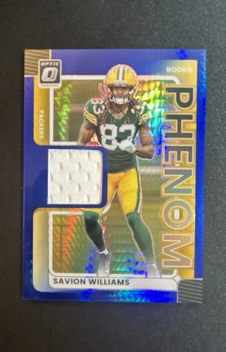 2025 Donruss Optic Savion Williams Base (RAW)