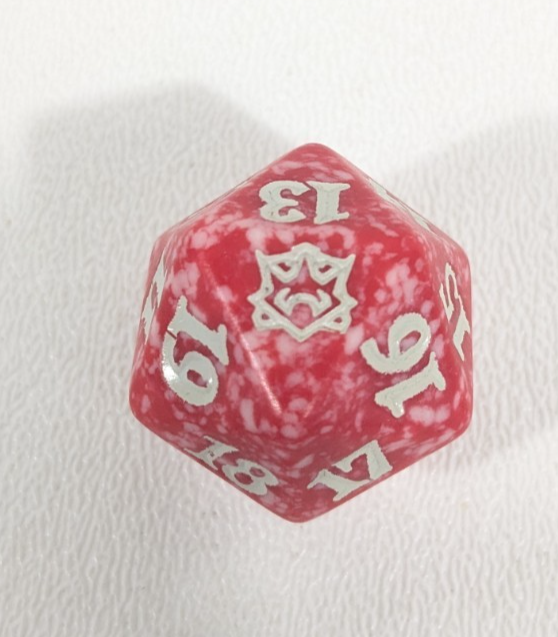 MTG d20 Spindown 20-sided Life Counter die dice Strixhaven Lorehold ...