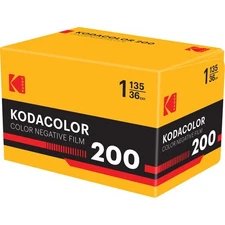 Kodak Kodacolor 200 Color Negative Film (35mm Roll Film, 36 Exposures) #49297