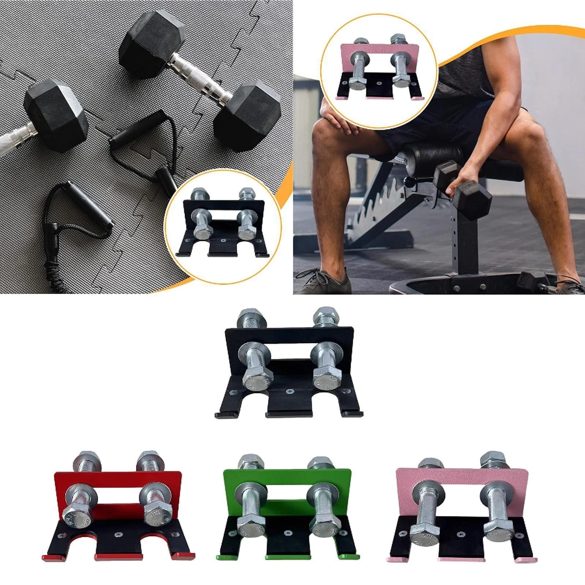 Supporto A Parete Per Bilanciere E Manubri BESPORTBLE | Porta Pesi In Acciaio Per Palestra E Casa - 2