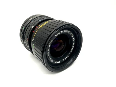 Canon Objectif Macro Zoom Lens FD 35-70mm f/3.5-4.5 Noir Manuel - Photo 1/4