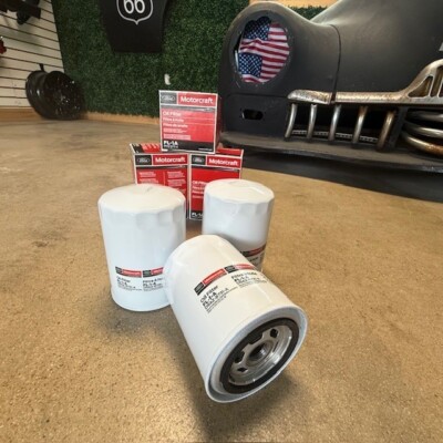 (3) Engine Oil Filter Motorcraft FL-1-A