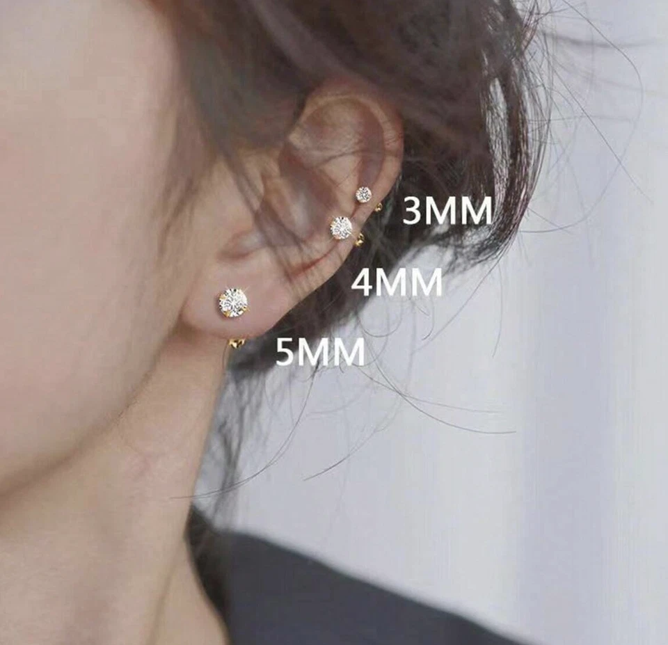 Aretes Argollas En Oro 10k Pendientes Joyería Fina De Moda Regalos Para Mujer Foto 3 de 4