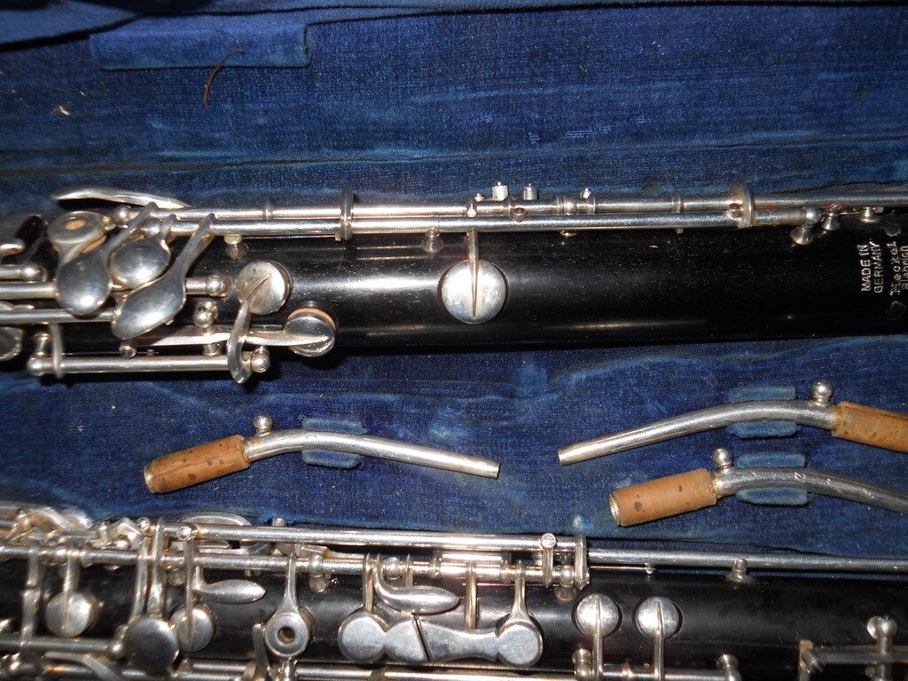 HECKEL ENGLISH HORN COR ANGLAIS ALTO OBOE low Bb, w/Hiniker bell HECKEL
