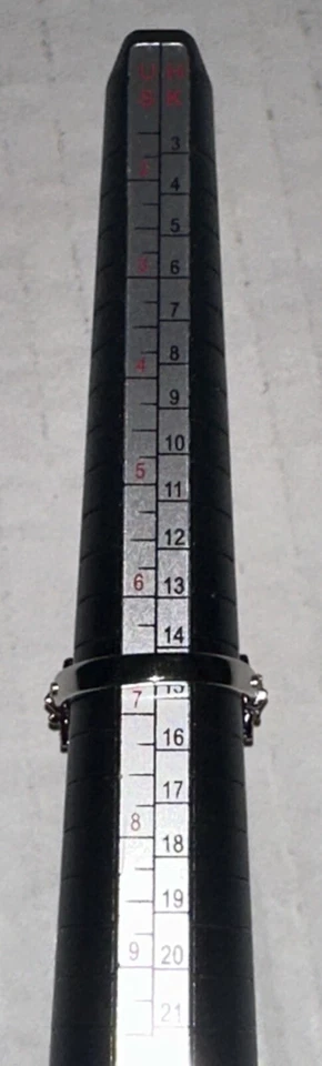 Anillo Simulado "Piedra Púrpura" Caballo de la Suerte Bisutería Talla 6.5 Foto 3 de 3