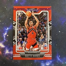 2021-22 Panini Chronicles Scottie Barnes #284 Rookie Playbook Purple #d /49 SP