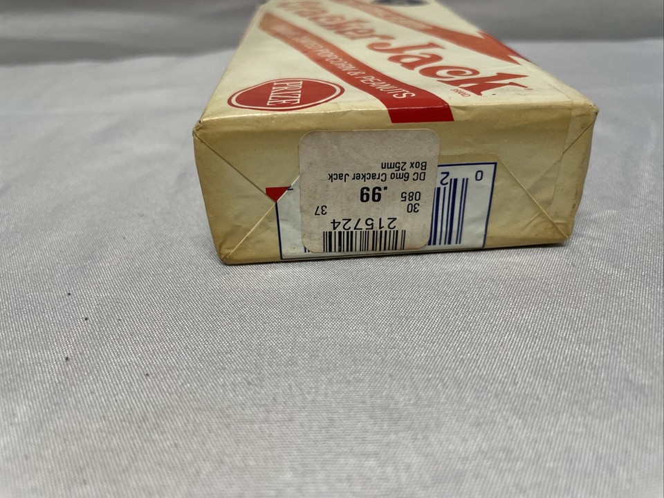 CRACKER JACK Box Collector Series Prize Inside Nut Original Flavor