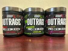 NUTREX OUTRAGE Extreme Pre-Workout Ultra Stim  30 Servings