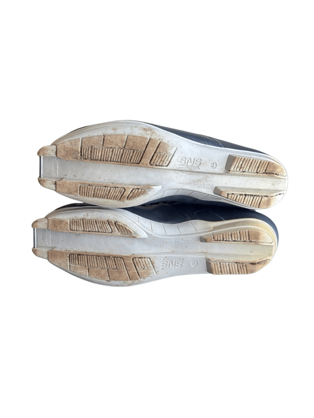 Stivali Salomon uomo taglia 10 44 3.1 scarponi da sci classico nordico fondo blu lacci