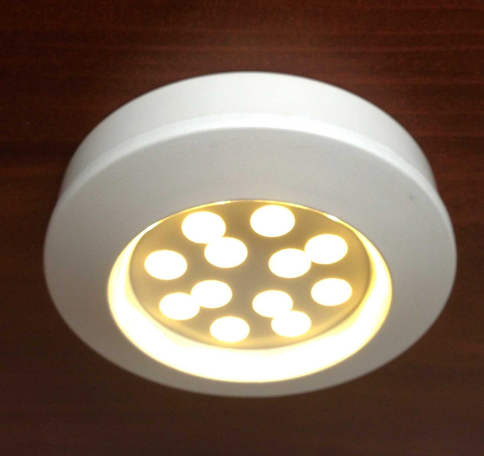 # MARINE BOAT LED CEILING LIGHT WARM WHITE CABIN INTERIOR .9W ONLY 12 LED BULBS