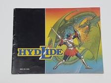 Hydlide Authentic Original NES Nintendo Manual Only CAD Variant