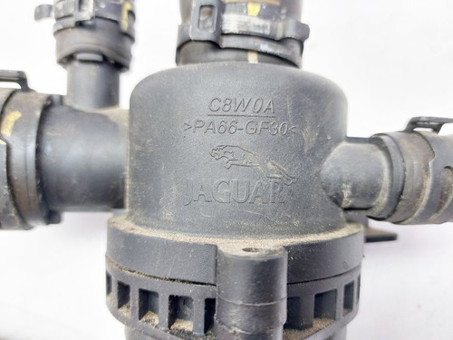 JAGUAR XF X250 3.0 DIESEL THERMOSTAT COOLANT HOUSING WITH PIPE 2011 9X23-8A586-A - Picture 13 of 16