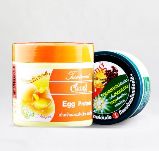 Caring Honey Milk Protein Collagen Hair Treatment 250 Ml 1 Bottle