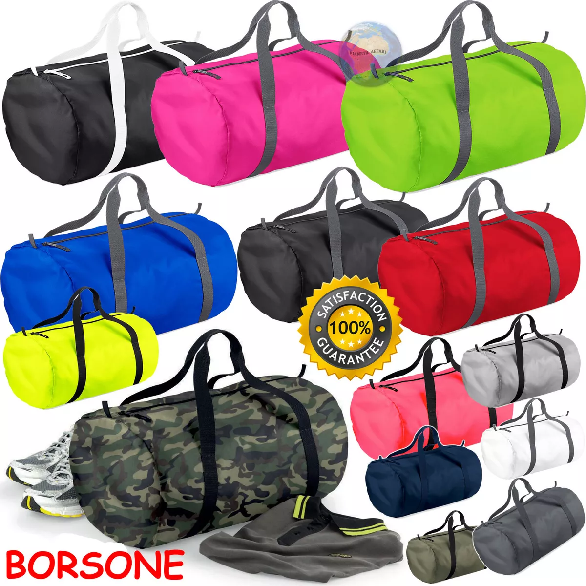 BORSONE BAGBASE da PALESTRA Uomo DONNA Borsa Bag TRACOLLA Sacca SPORT  Piscina