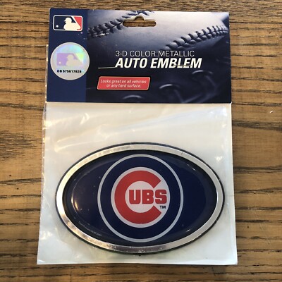 Official Licensed - NFL Chicago Cubs 3D Auto Metal Color Emblem