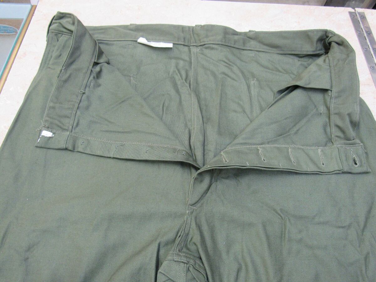 USMC P58 Utility Trousers Fatigue Pants Cotton Sateen US USMC P58 Utility Trousers Fatigue Pants Cotton Sateen US