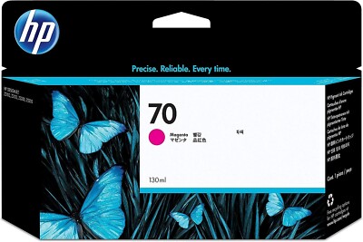 ORIGINAL HEWLETT PACKARD HP 70 TINTENPATRONE MAGENTA C9453A