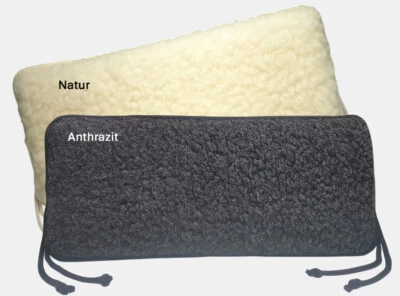 K. & N. SCHURWOLL GMBH FabaCare Premium Sitzpolster für 40x20cm Sitz Rollator– Schurwoll Sitz Kissen