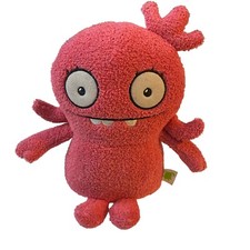 Ugly Doll Moxy Pink Plush Hasbro Stuffed Animal Fuzzy Soft No Sound