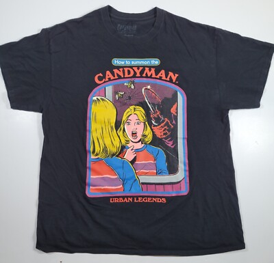Candyman Shirt Adult Size XL How to Summon the Candyman Urban Legends Horror   